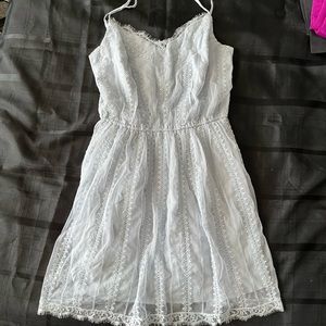 Abercrombie and Fitch pale lilac/gray mini dress Size Junior Large